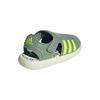 Adidas Water Sandal PVC Fabric Comfortable Stylish Aesthetic Simple Low Top Kids Sandals Kids Sandals Silver-Grey Bright-Lemon-Yellow Ivy-Green JH9502