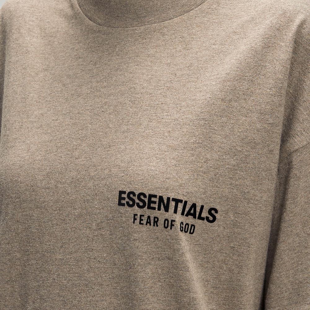 Fear of God Essentials Classic Fit T-Shirt Homestead Heather Men Tops Grey 125AS254191F