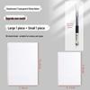 Waterproof Transparent Sticky Notes for Students - Quick-Drying Memo Pad for Exams & Note-Taking