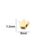 Stainless Steel Crown Bead for DIY Jewelry, Necklace, Bracelet, Pendant