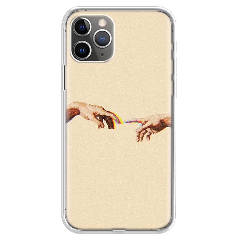 Italy leonardo da vinci art Phone Case For iPhone 17 Air 11 13 Mini 14 15 Plus 16 12 Pro Max 16E SE 7 8 Pattern Soft TPU Back Co