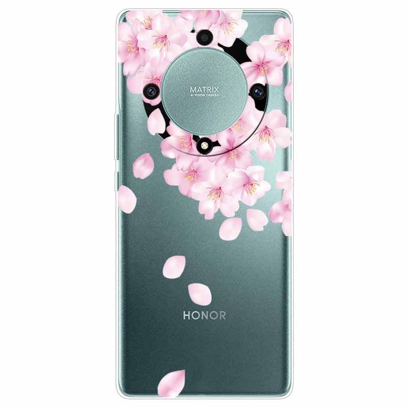 Custodia per Honor Magic6 Lite 5G Trasparente TPU Silicone Funda Capa per Honor Magic 6 Lite Coperture Morbide Magic6Lite Trasparenti Coques borsa