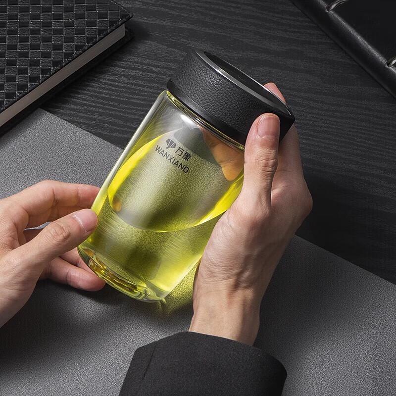 Wanxiang Single-Layer High Borosilicate Glass Cup