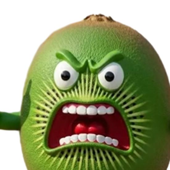 Angry Fruit Figurine Flipping The Bird Fruit Series Resin Ornament Stress Relief Middle Finger Fruit Statue for Office Desk Decoration