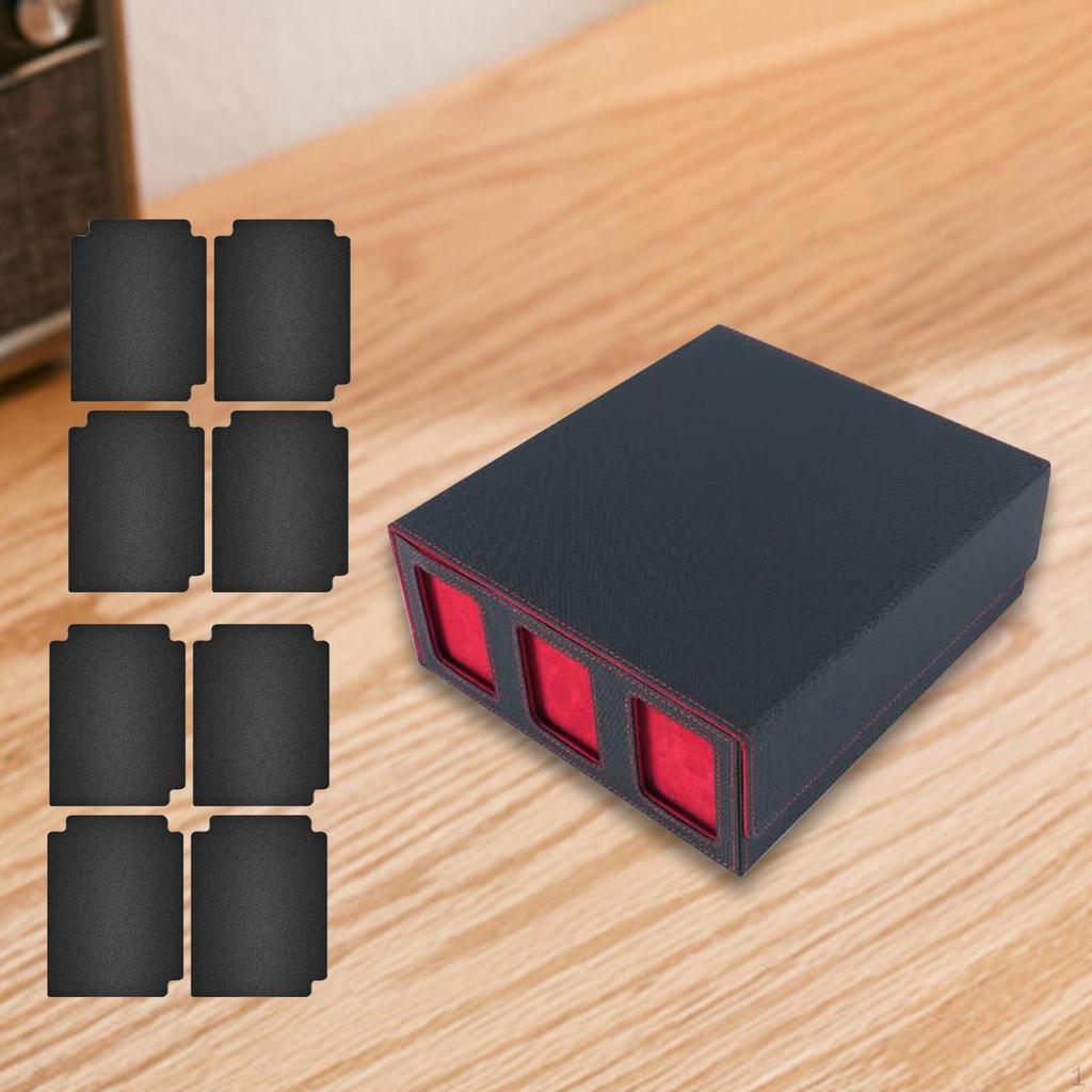Card Deck Storage Solution with 8 Dividers - Premium Quality Holder for Your Collection