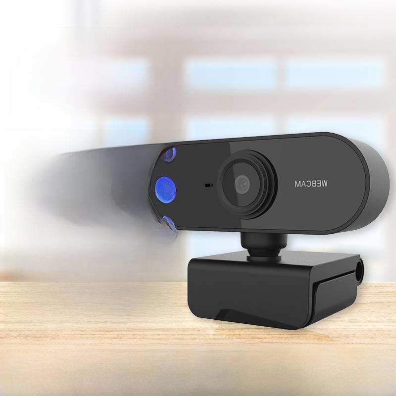 USB HD 1080P Webcam for Online Classes and Video Conferencing, Driver-Free