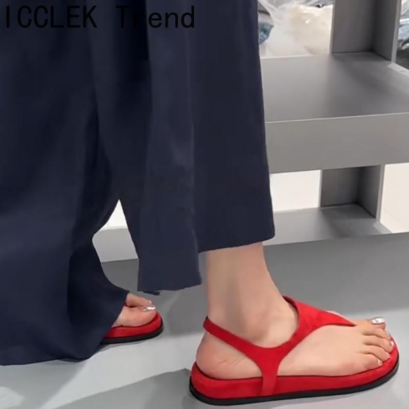 Retro Style Summer Clip Toe Women Gladiator Sandals Concise Ladies Outdoor Beach Vacation Shoes