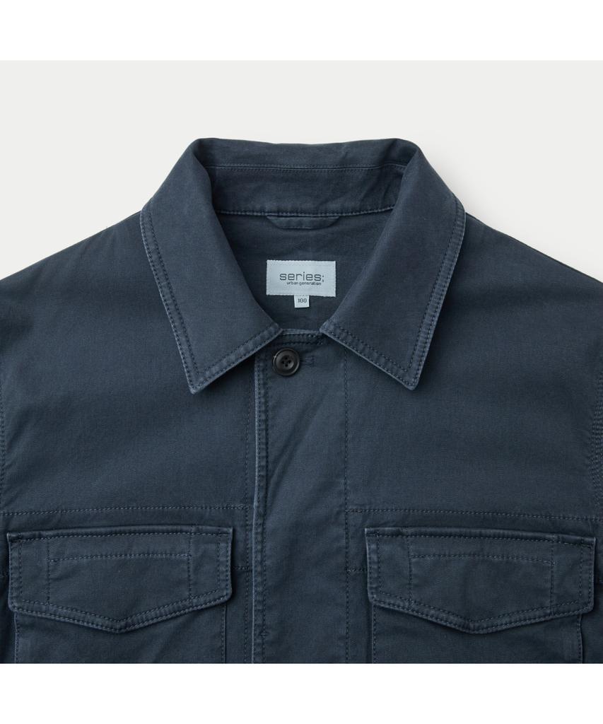 Series (Set Up) Washed 4-Pocket Oversized Field Jacket Sajas26141Nyx