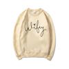 Wifey Sweatshirt, Brautparty, Geschenk, Verlobung, Kapuzenpullover, Top, Geschenk für Braut, Damen, grafische Hoodies, langärmelige Sweatshirts mit Rundhalsausschnitt