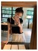 Chic Striped Knit Sweater - Women's Summer Slim Fit, Round Neck Top