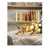 Skinds Wall Street Bull Statue, Wall Street Bull Art Decor Ox Figure Statues Represents Good Luck of Career and Wealth