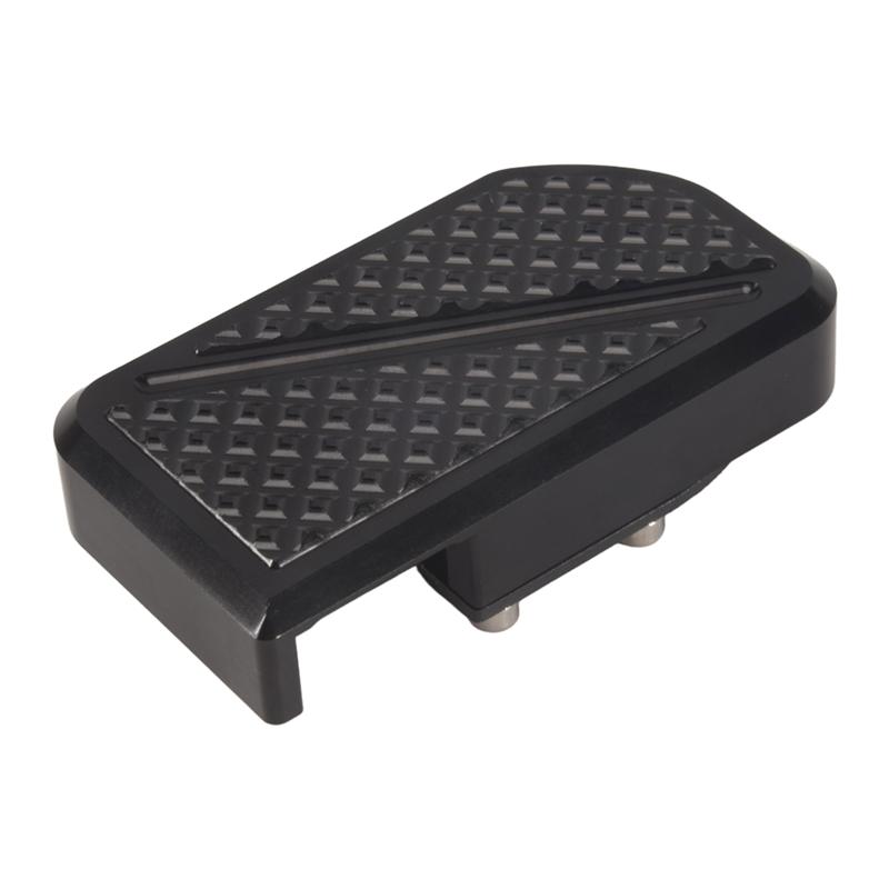 Enlarger Extension Rear Brake Pedal Foot Brake Pad For Motorcycle For Low Rider Softail Standard Street Bob FXBB