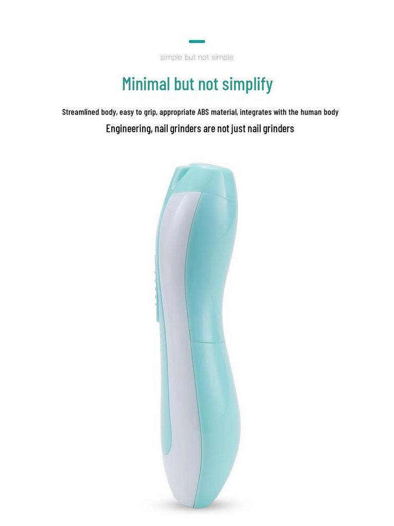 Electric Nail Grinder for Infants and Toddlers - Safe Baby Nail Trimming Tool