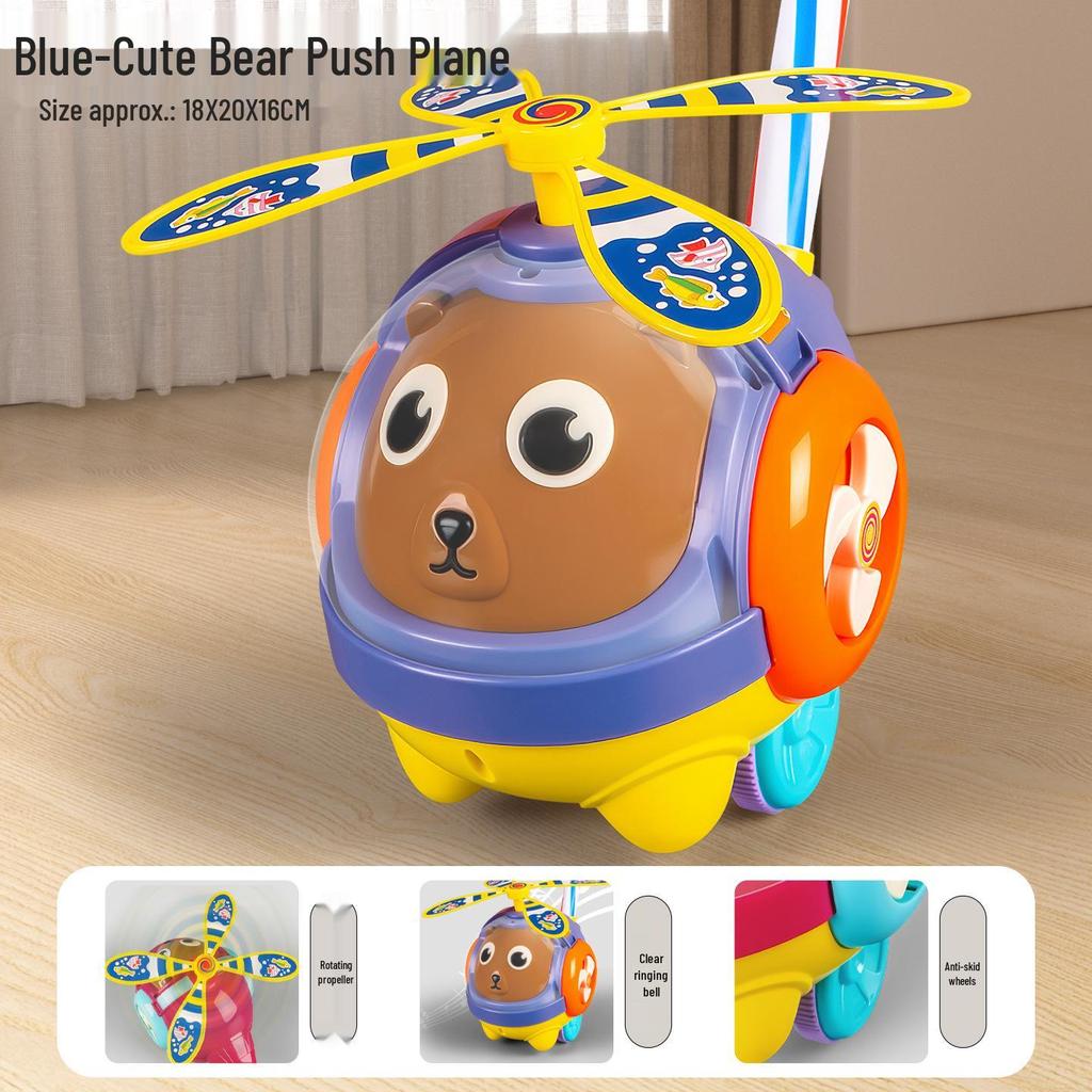 Charming Duck Push-Along Toy for Toddlers