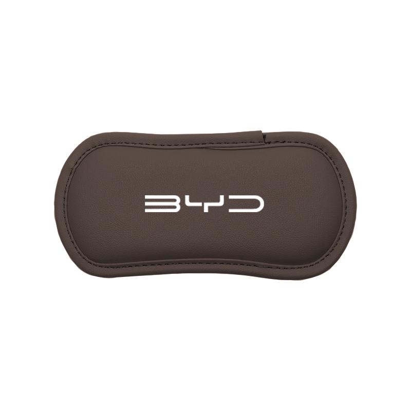 Leather Car Pillow Car Knee Pad Elastic Memory Foam Leg Pad For BYD Tang F3 E6 Atto3 Yuan Plus Song Max F0 G3 I3 Ea1 Dmi 2din S7