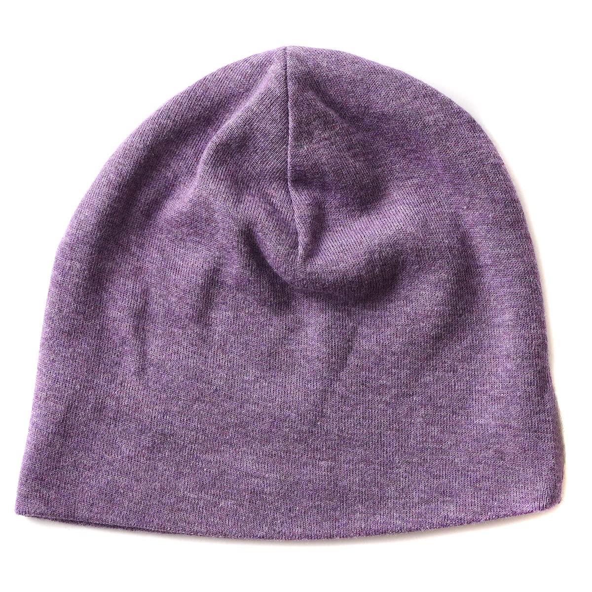 

CHARM KIDS Made in Japan Organic Cotton Hat for Newborns to 1 Year Olds with UV Protection 100% [One Size/Purple]