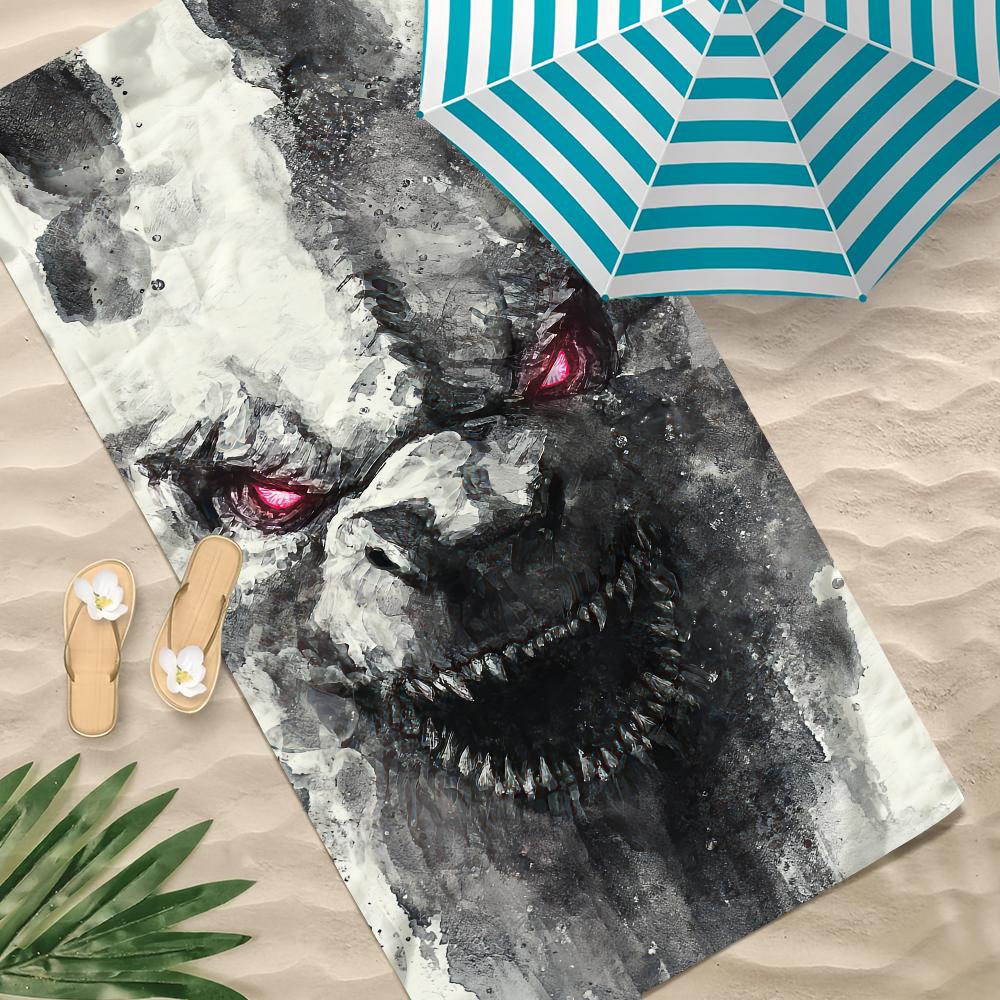 Towel Gym Shower Movie Camping Quick Dry Sports Large Beach G-GodzillaS Towels Soft Pool Gift For Travel
