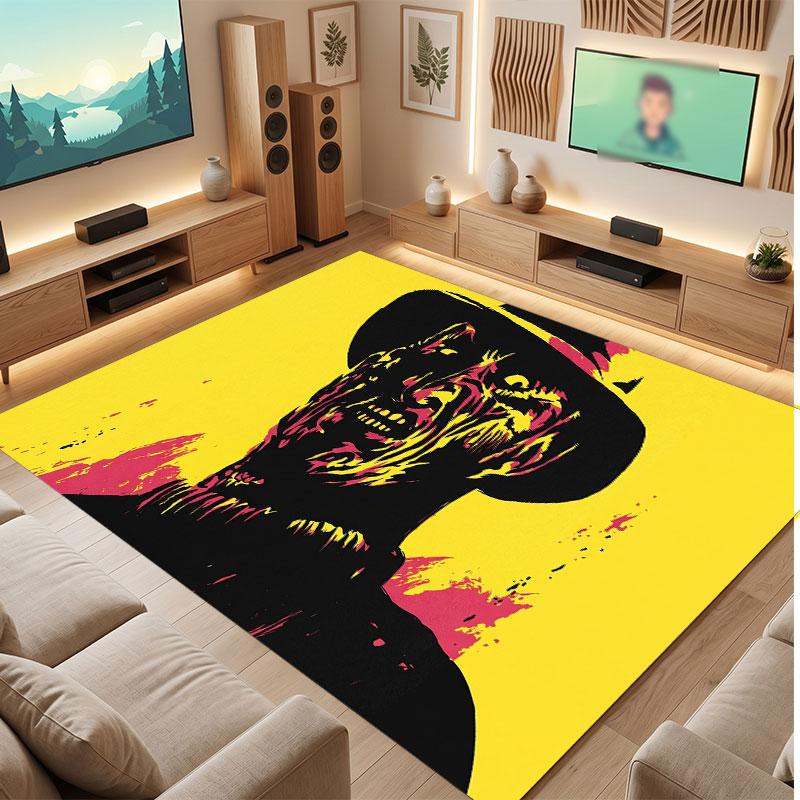 A Nightmare on Elm Street Freddy Krueger Rug Soft Thick Non Slip Floor Carpet for Bedroom Living Room Home Decor