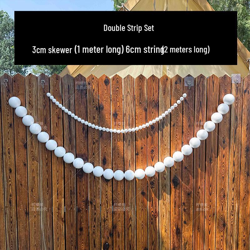 Giant Pearl String Wedding Ornament for Display & Décor