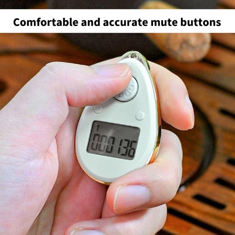 6 Channel LCD Screen Handheld Tally Counter 6 Digit Portable ABS Counter For Sports Scoring And Warehouse Counting