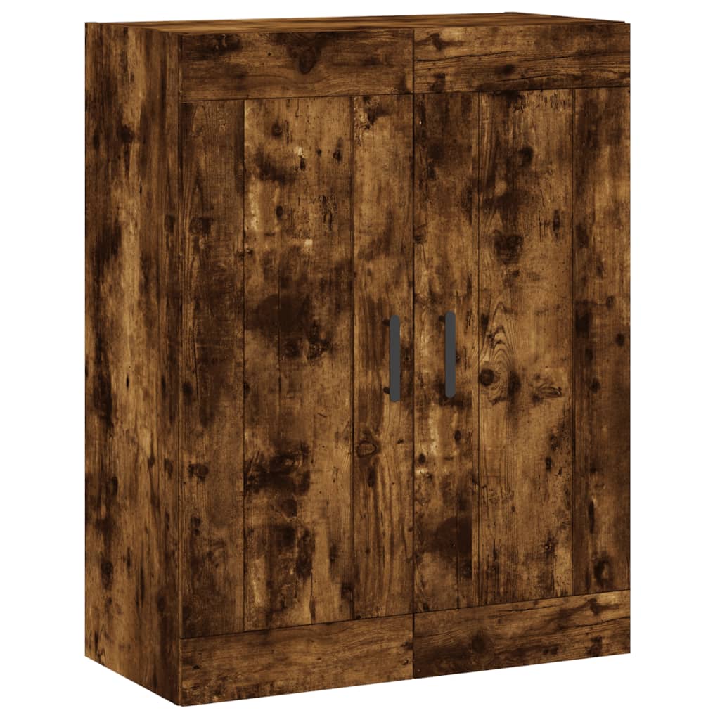 Highboard Smoked Oak 69.5 x 34 x 180 cm Particle Board