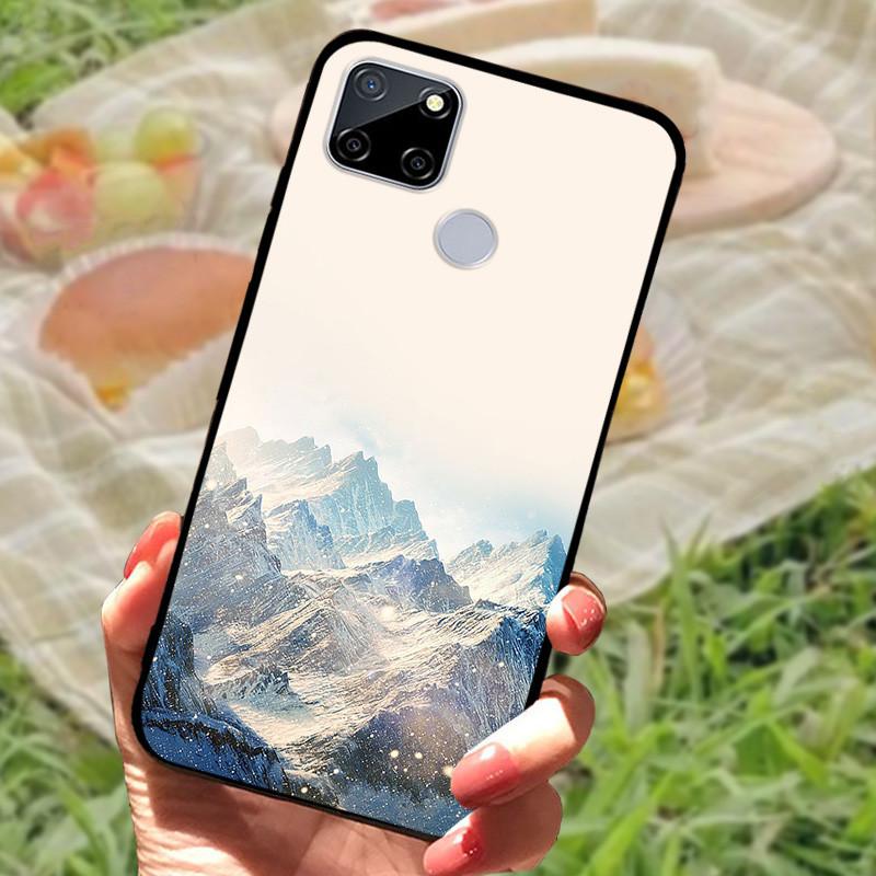 For OPPO Realme C21Y Case Marble Fashion Soft Silicon Cover for Realme C21 C25 C25s Phone Cases Protective Realmi C 21 Y Capa