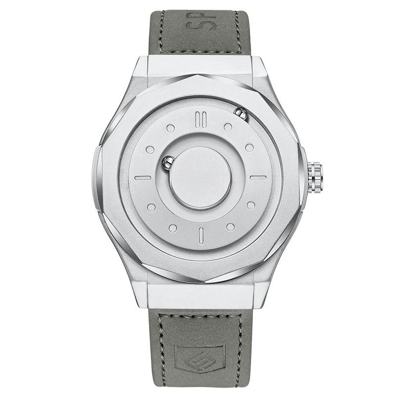 

Waterproof Watch For Men Fashion Top Brand Luxury Scrolling Pointer Magnetic Force Men s Quartz Wristwatches Montre Homme