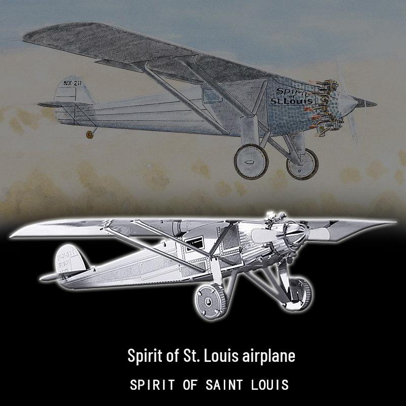 

Spirit of St. Louis 3D Metal Puzzle Model