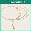Moon Chain Waist Two Layers Of Chains Versatile Accessories For Clothing Women