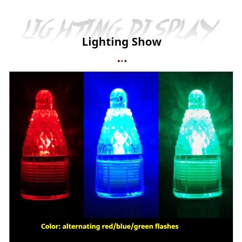 LED Underwater Fish Attracting Light Colorful Luminous Deep Sea Waterproof Fish Gathering Light
