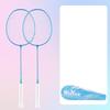 Qing Meng Ultralight Badminton Racket Set