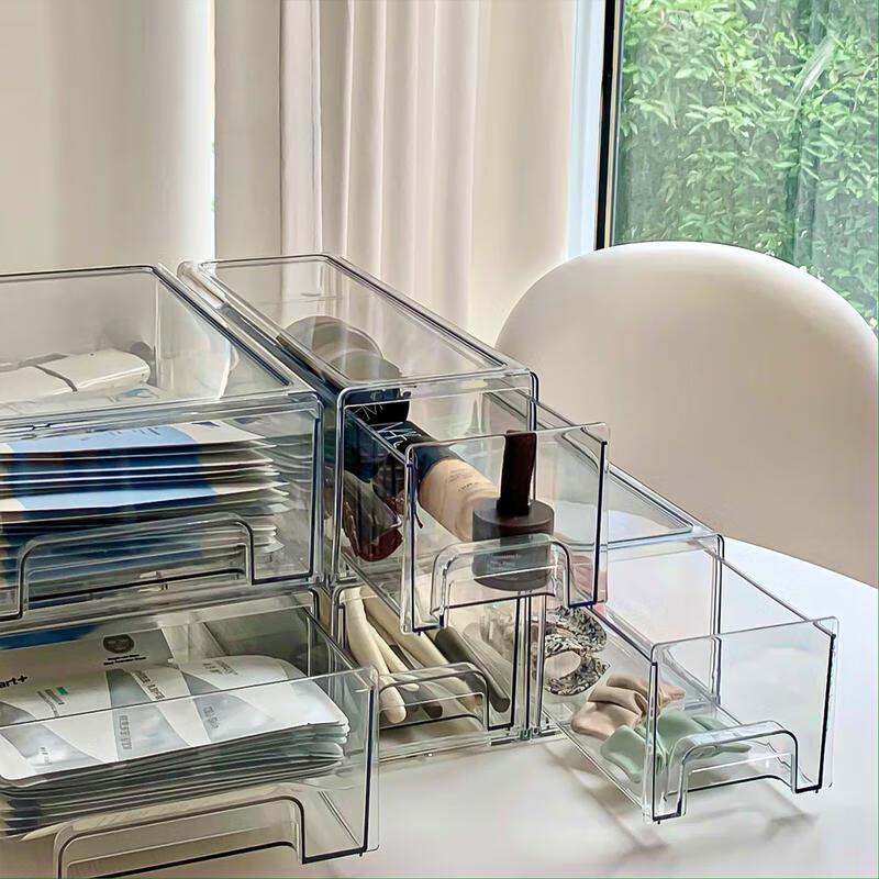 Transparent Fridge Drawer Organizer