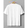 European Size Men'S Casual Lemon Slice T-Shirt, Breathable Short Sleeve Round Neck, Summer Tee with Lemon Bicycle Print, Suitable for Enthusiasts