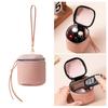 Mini Coin Wallet Small Zippered Faux Leather Pouch Portable Coin Purse Travel Storage Case for Lipstick Cash Coins Cards Jewelry