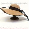 1pc Summer Outdoor Straw Hat for Women, Large Brim Beach Hat, Versatile Hat for Beach Outings, Fresh And Light Hat, Super Large Brim Beach Hat