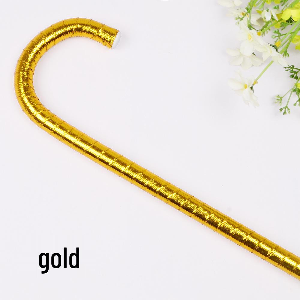 Jazz Dance Cane Prop for Adults and Children - Toddler Performance Belly Dance Rattan Cane