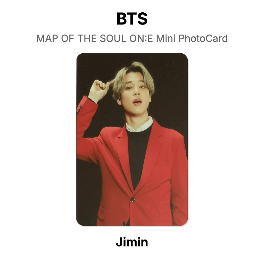 BTS RUHUN HARİTASI AÇIK:E Mini Fotoğraf Kartı Resmi Fotoğraf Kartı