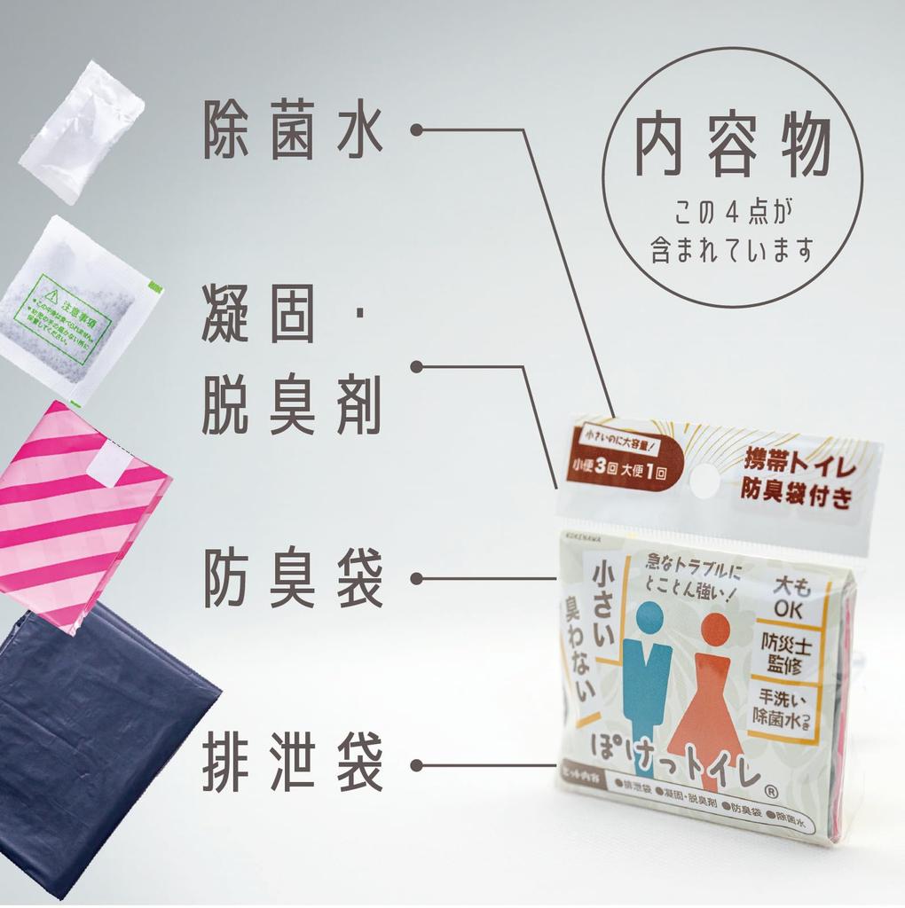 Katastrophenvorsorgeprodukt-Auszeichnung Taschentoilette Einfach Überwacht von Katastrophenvorsorge Koagulierend und Desodorierend Toilette mit großem Fassungsvermögen