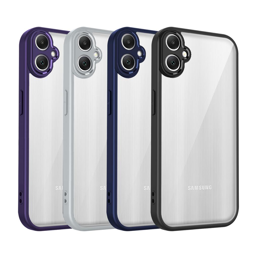 Für Samsung Galaxy A05 Hülle Galaxy F05 Handyhülle Galaxy M05 a05 Cover Air Cushion Silikon Stoßfänger Klare Mattierte Rückseite Hart