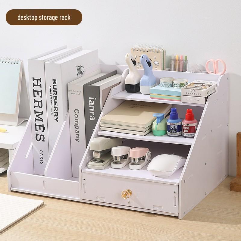 Wall-Mounted Triangular Corner Shelf Rack - Multi-Layer Kitchen Storage Bookshelf