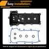 VS50814R Valve Cover Gasket Set Compatible With Ford Edge/Explorer/F150/Mustang/Transit-150 250 350, Lincoln MKT/MKX/MKZ/MKS, Mobility MV-1 3.5L 3.7L