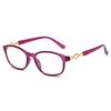 Anti-Blue Light Reading Glasses Ultralight PC Frame Oval Eye Protection Men Women FULL Frame Comfortable Eyeglasses