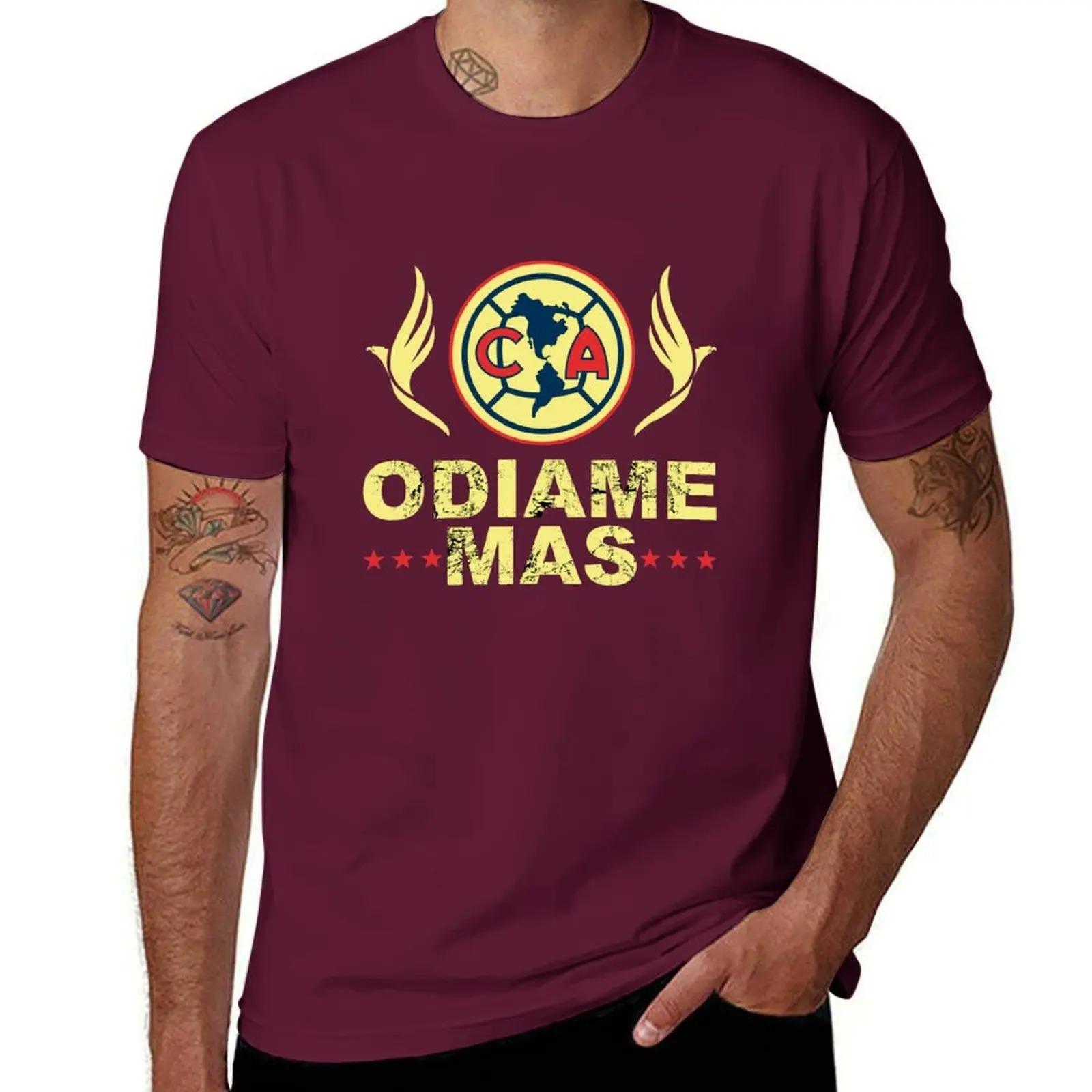 Las Aguilas De Club America - Ненавидь меня больше Подарки для семьи от мексиканской футбольной команды. Футболка Спортивные Болельщики Мужские Однотонные Футболки S