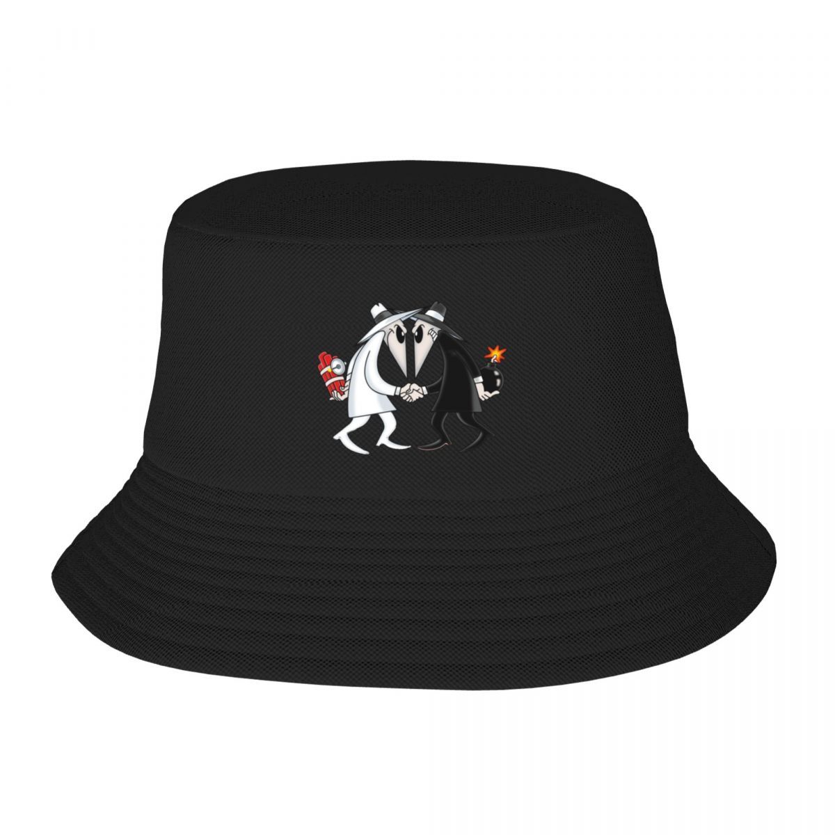 NEW Spy Vs Spy Bucket Hat Caps Trucker Cap Military Tactical Cap Fishing Caps Unisexs Cap Womens