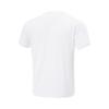 Li Ning T Shirts Unisex White Crew Neck AHSVE61-2
