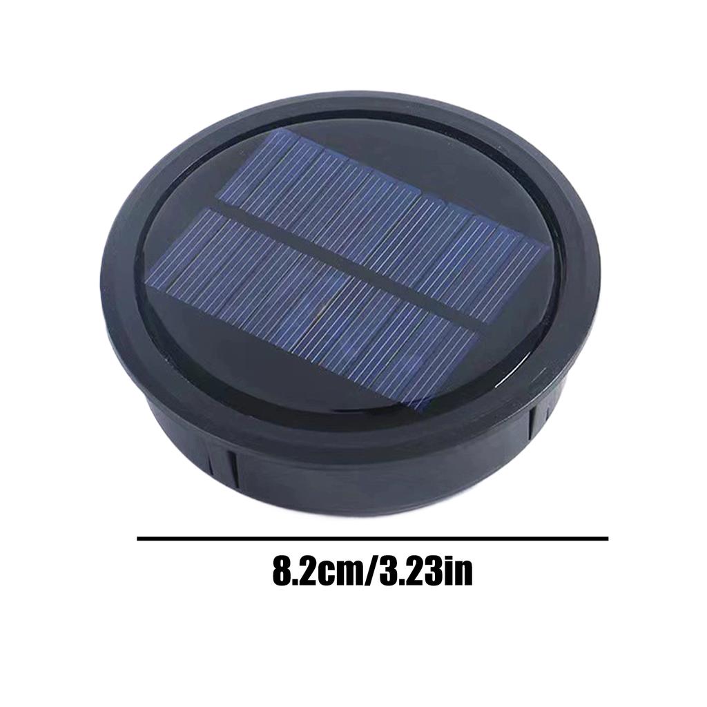 7CM/10CM Solar Light Replacement Top 1.2V Waterproof LED Solar Panel Lantern Lid Light Solar Lantern Top Outdoor Decor Garden