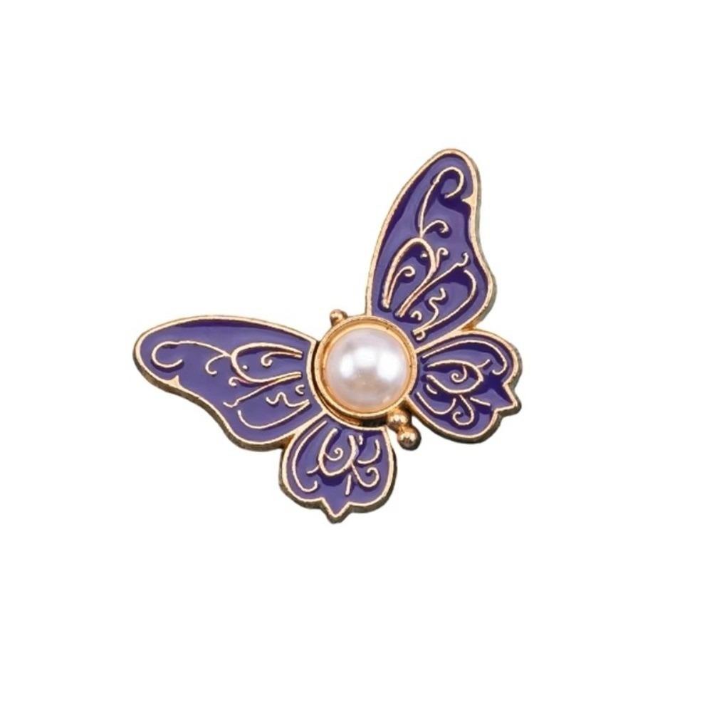 Temperament Butterfly Shape Jeans Buttons Adjustable Waist Tightening Tool Pants Pins Fixed Waist Fastening Pins Scarf Fastening