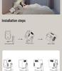 360° Pan-Tilt Rotating Projector Stand for Ceiling and Desktop Mounting