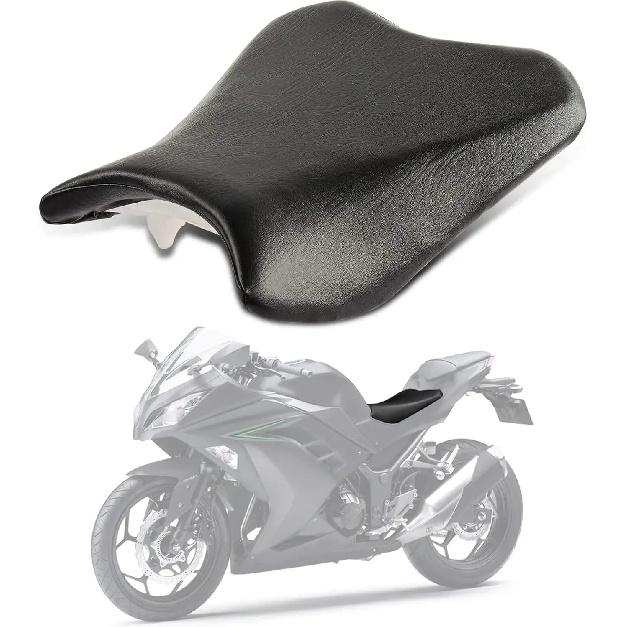 motorcycle Seat Pillion Cushion for Kawasaki Ninja 300 300R EX300 2013 2014 2015 2016 2017 2018 Driver and Passenger Seat