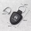 Auto Leder Schlüsselanhänger Schild Styling Emblem Schlüsselanhänger für Citroen C6 DS5 RD3 Cross Berlingo Xsara Grand Picasso Jumper Cactus Saxo